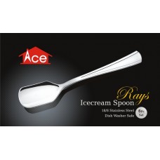 Rays Ice Cream Spoon - 6 piece set